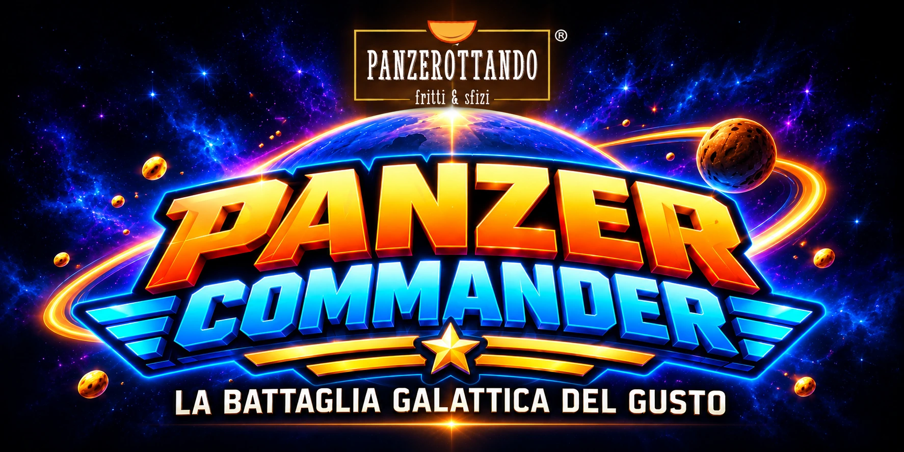 PANZEROTTANDO PANZER COMMANDER — La battaglia galattica del gusto