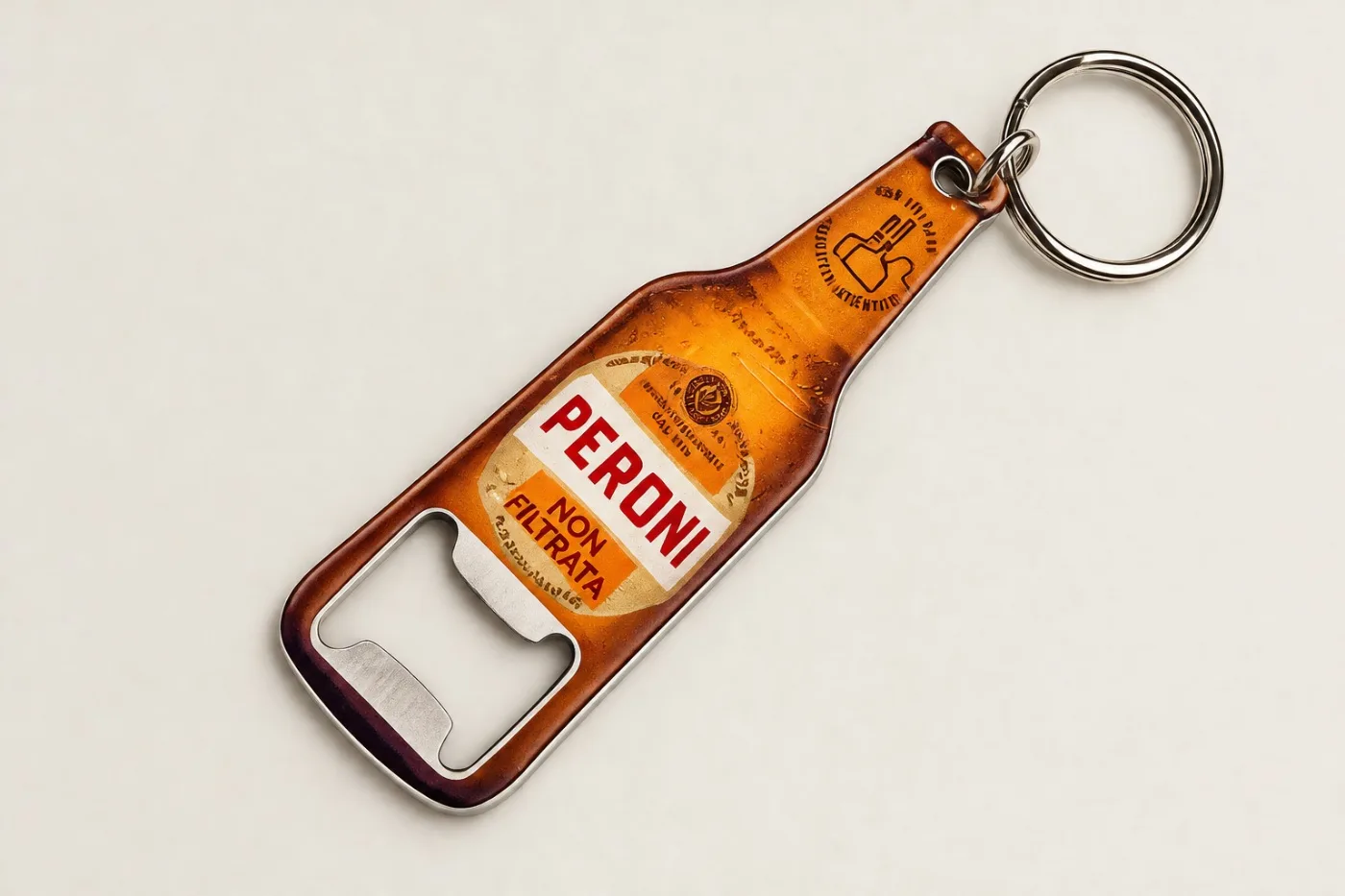 Apri bottiglie portachiavi Peroni